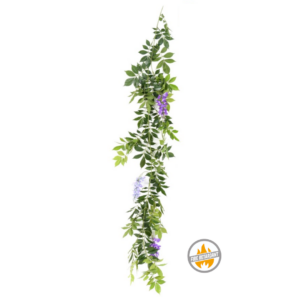 Wisteria Glicynia Fioletowa - Girlanda 180 cm - Produkt Trudnopalny FR