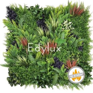 Sztuczna zielona mata Violet Sunrise A FR+UV 100x100cm